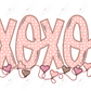 Xoxo- Htv Transfer