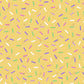 Yellow Mixed Sprinkles - Ready To Press Sublimation Transfer Print Sublimation
