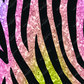 Zebra Glitter - Vinyl Pen Wrap